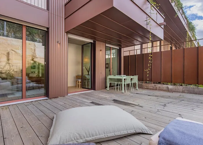 公寓 Deluxe 2bdr W/ Patio By Lovelystay Lisboa